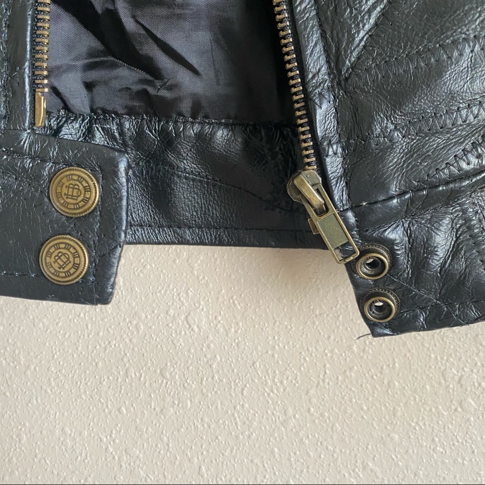 M Collection Leather Jacket - Picture 8 of 16